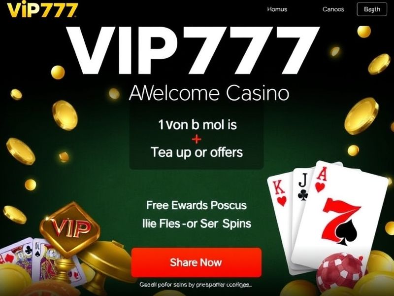 Welcome to VIP777.com.com – Your ultimate destination for premium online gambling. Explore top-rated slots, live casino games, poker, and sports betting with exclusive VIP rewards and bonuses.